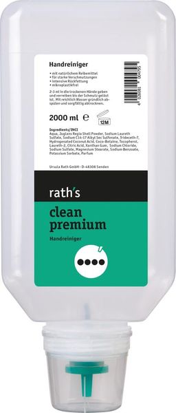 Raths clean premium Handreiniger 4 Liter-Softflasche