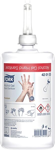 Tork Handdesinfektions gel 1000 ml