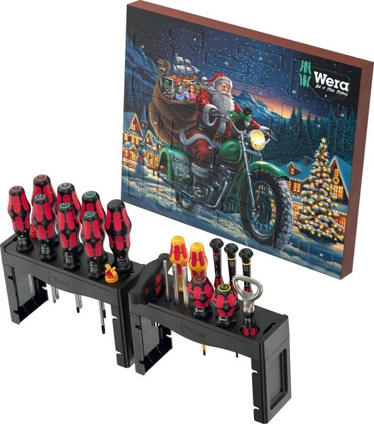 Wera Adventskalender 2025 28‑teilig