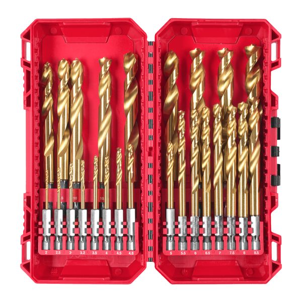 Metallbohrer HSS-G TiN RED HEX SHOCKWAVE