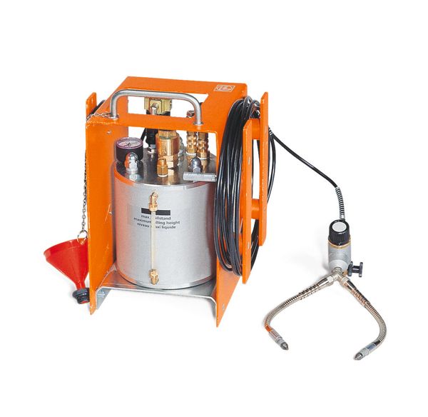 Druckluft-Kühlschmiereinrichtung