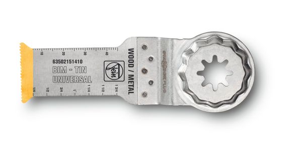E-Cut Bi-Metall Sägeblatt mit TiN-Beschichtung, Länge 60 mm, Breite 28 mm, VE 3