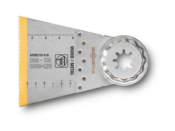 E-Cut Bi-Metall Sägeblatt mit TiN-Beschichtung, Länge 50 mm, Breite 65 mm, VE 5