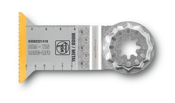 E-Cut Bi-Metall Sägeblatt mit TiN-Beschichtung, Länge 50 mm, Breite 50 mm, VE 1