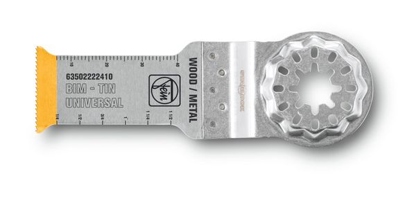 E-Cut Bi-Metall Sägeblatt mit TiN-Beschichtung, Länge 55 mm, Breite 28 mm, VE 3