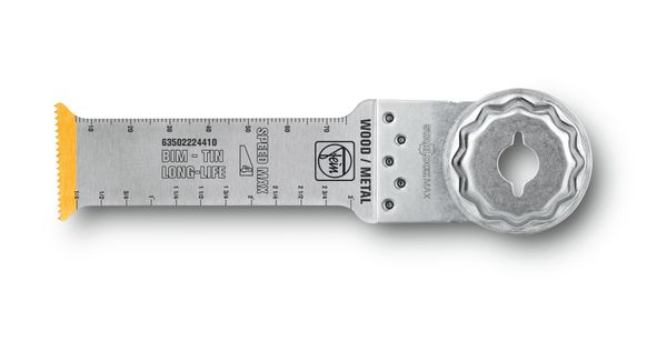 E-Cut Bi-Metall Sägeblatt mit TiN-Beschichtung, Länge 90 mm, Breite 32 mm, VE 50