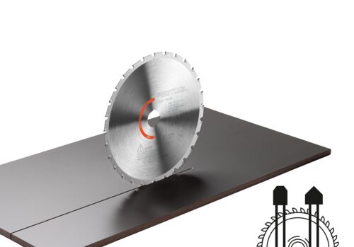 Diamant-Kreissägeblatt LAMINATE/HPL DIA 168x1,8x20 TD28