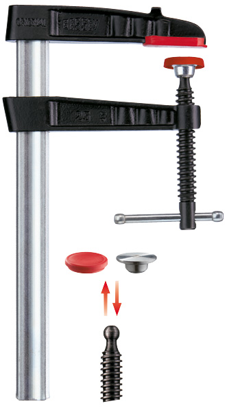 Temperguss-Schraubzwinge TG-K 300/120