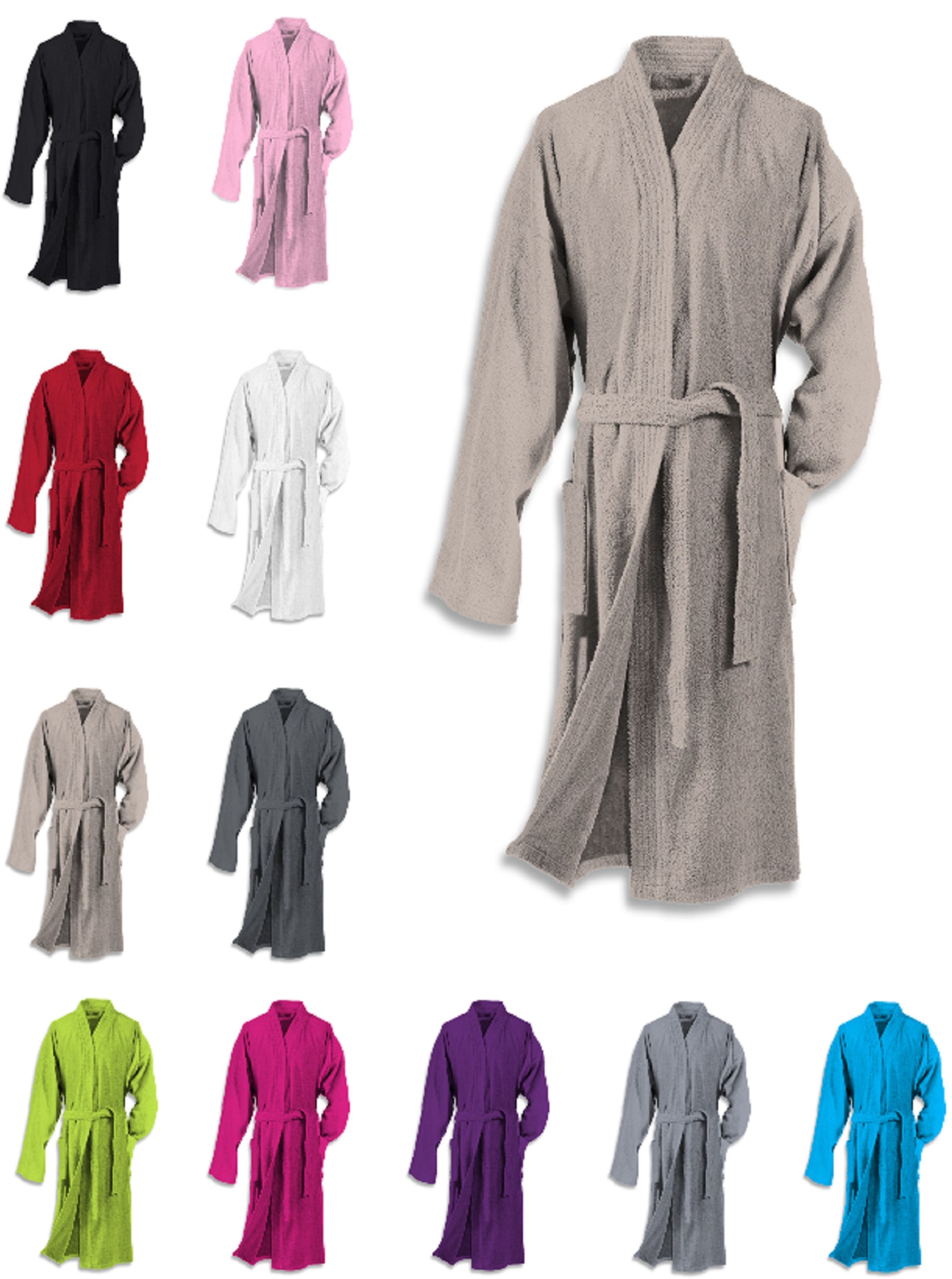 bademantel damen ohne kapuze