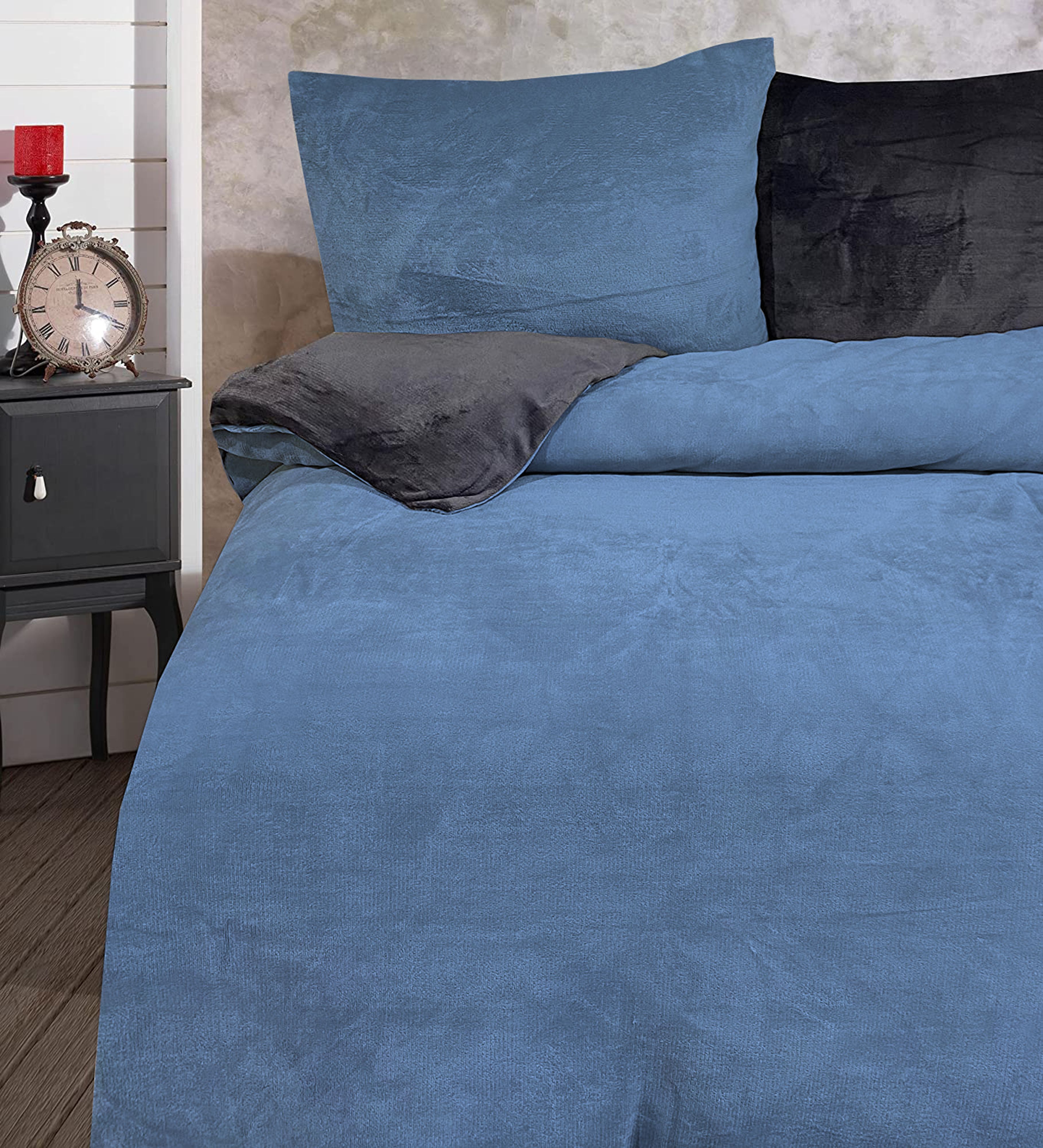 One-home Winter Bettwäsche Teddy Plüsch Nicki Cashmere