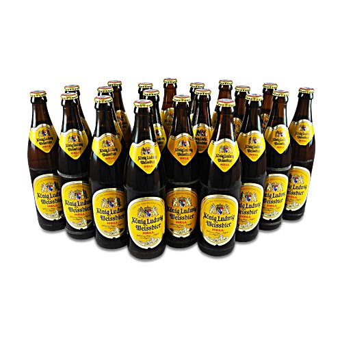 Paket Konig Ludwig Weissbier Hell Flaschen A 0 5 L 5 5 Vol Gourmeo24 Com