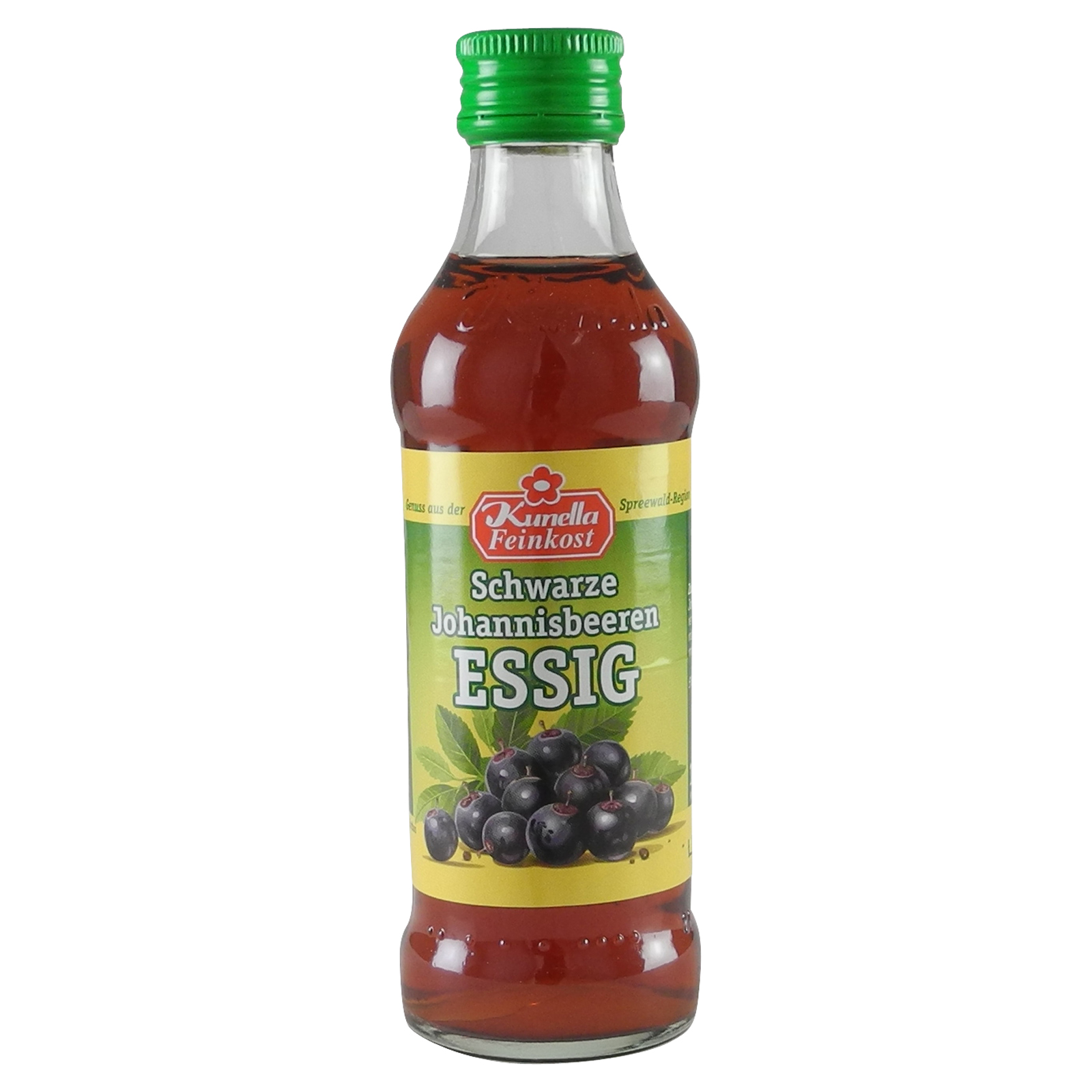 (26,90/1l) Schwarze Johannisbeeren Essig von Kunella Feinkost (100 ml) |  eBay.de