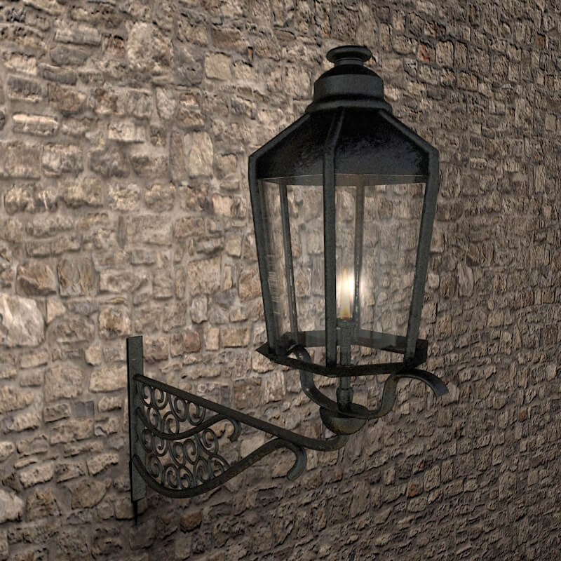 Beleuchtung Gaslampe