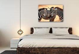 Bilddarstellung im Schlafzimmer