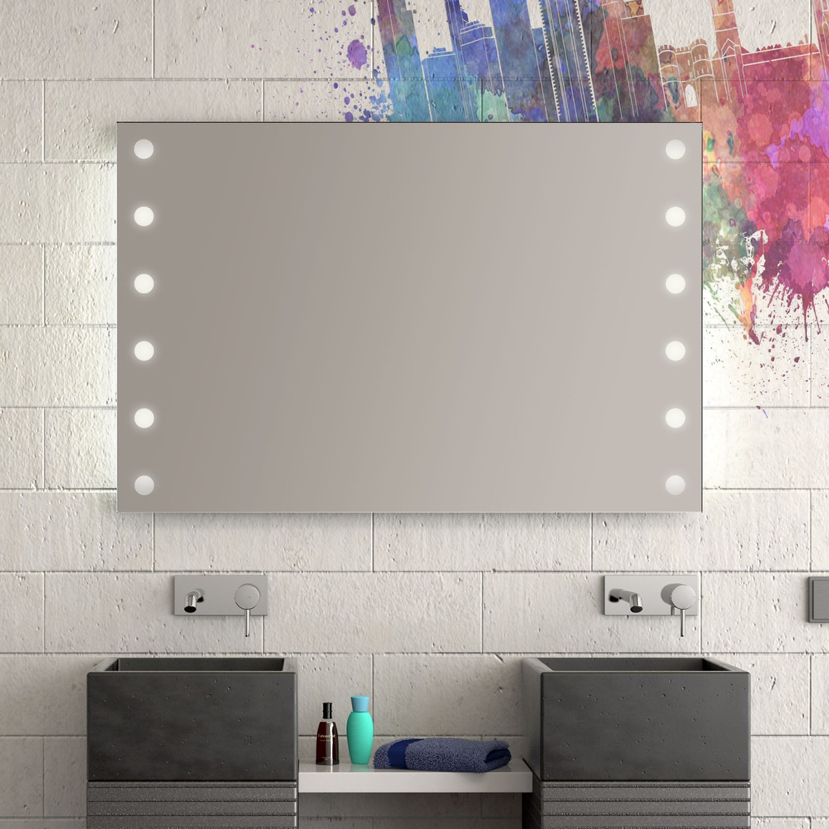 Badezimmerspiegel mit Beleuchtung Euraled | Badspiegel Shop