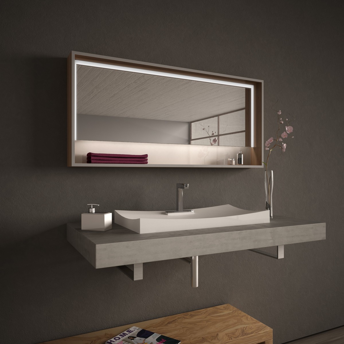 Spiegelmöbel beleuchtet Beyond 989705404