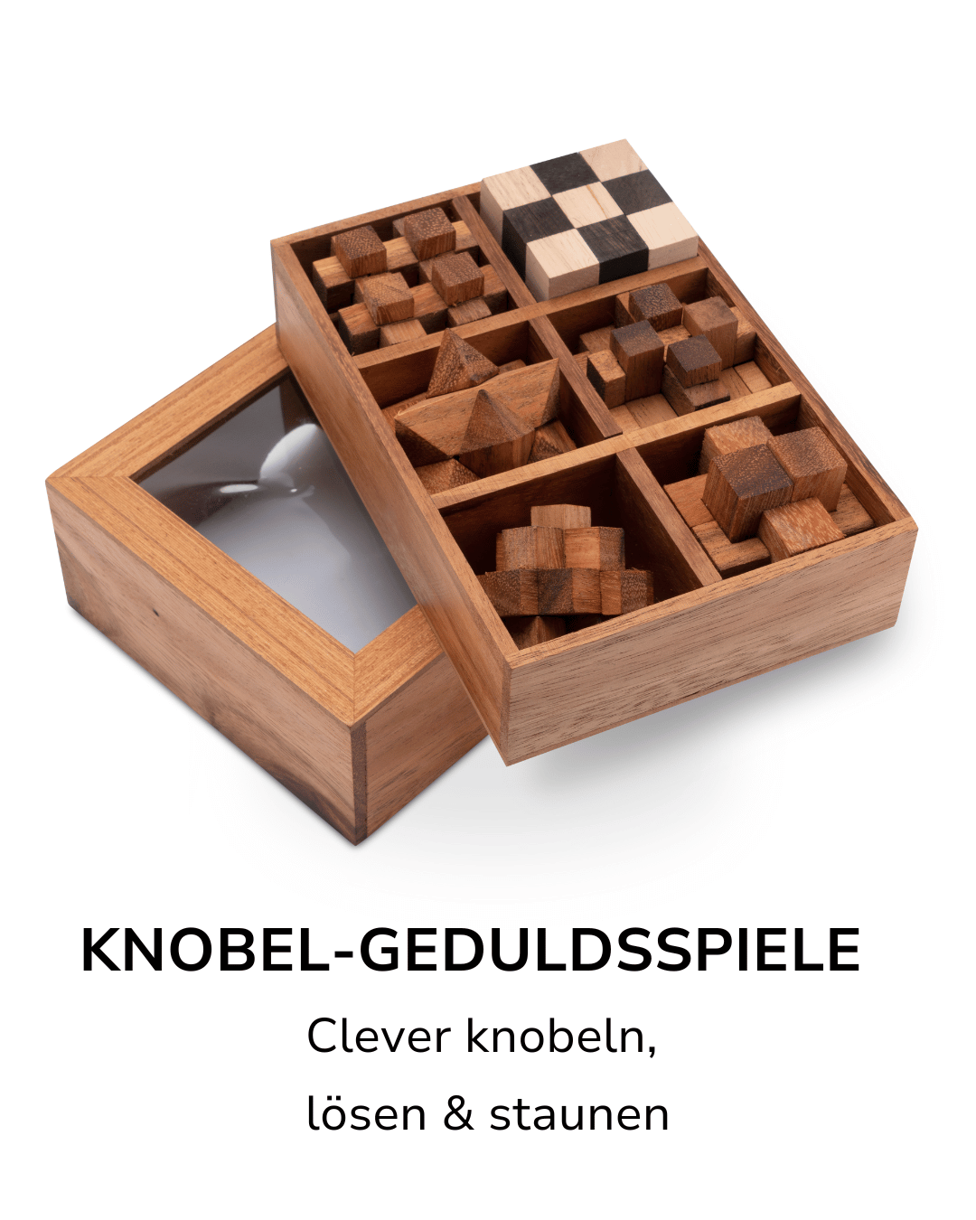 Knobel- und Geduldsspiele