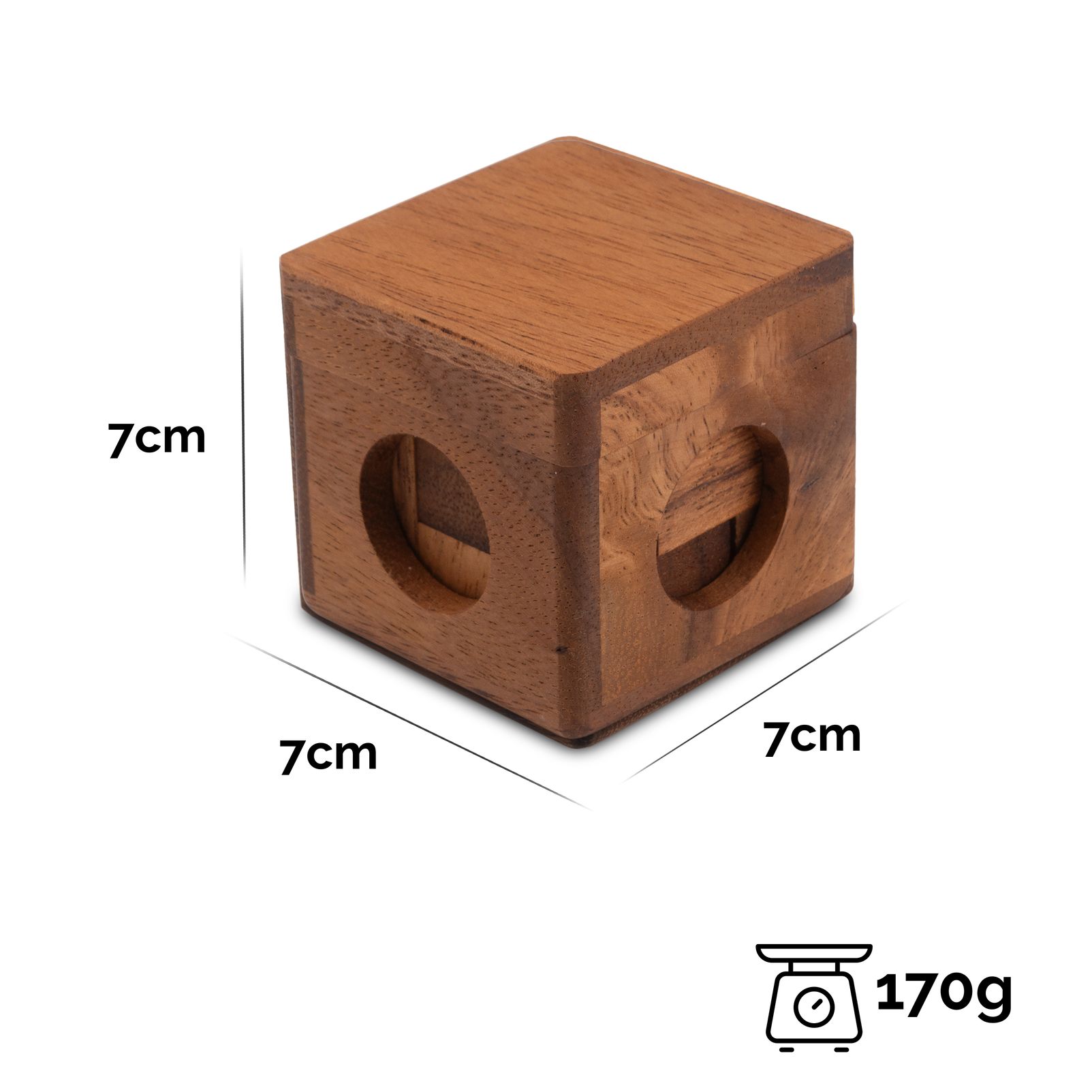 Cubo Soma talla M cm de longitud de arista puzzle 3D juego