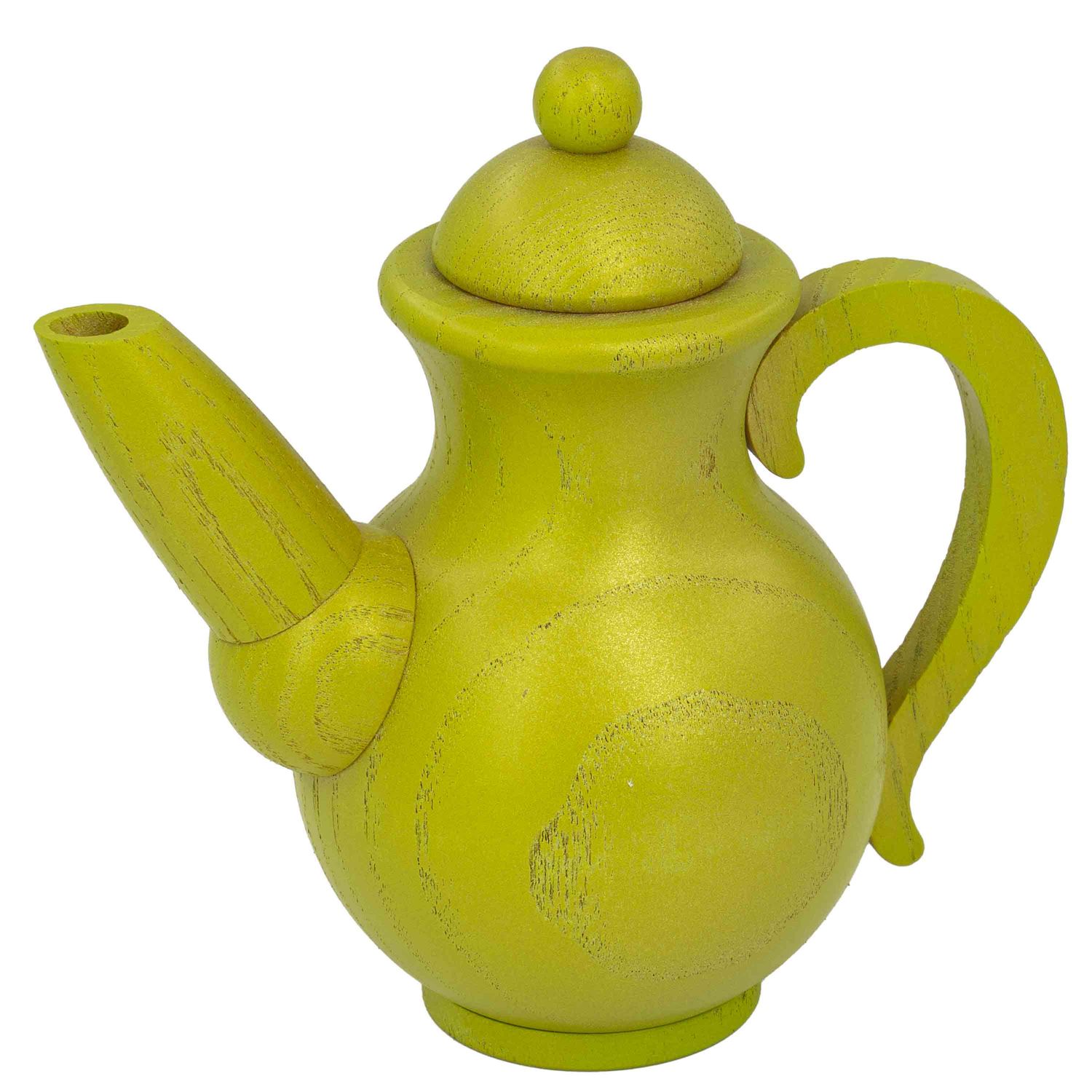 Räucherkanne Kaffeekanne Sonnenschimmer grün