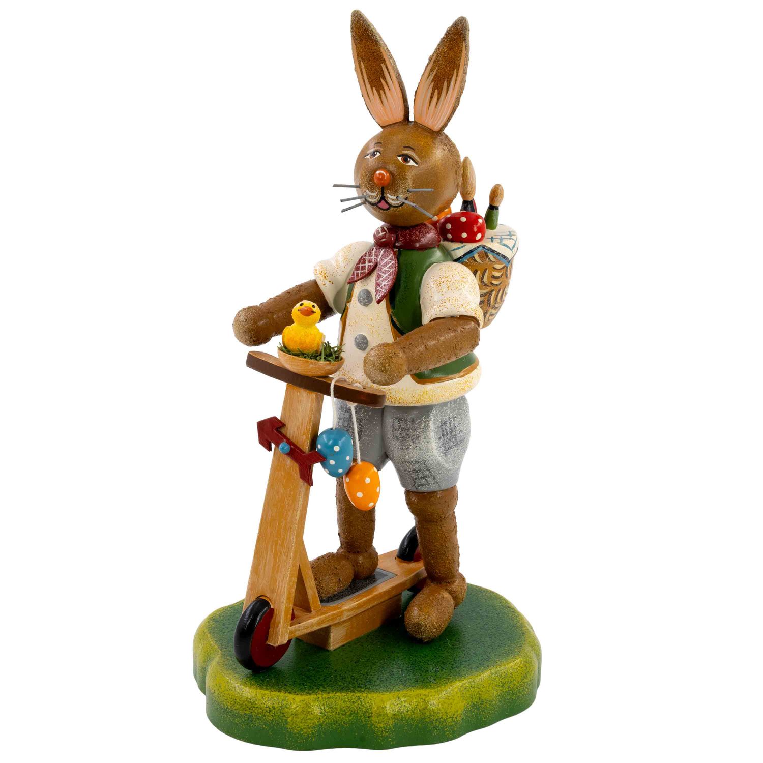 Hubrig Hase 20 cm | Seiffener Volkskunst