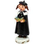 Kurrendemädchen mit Buch u. Zopf