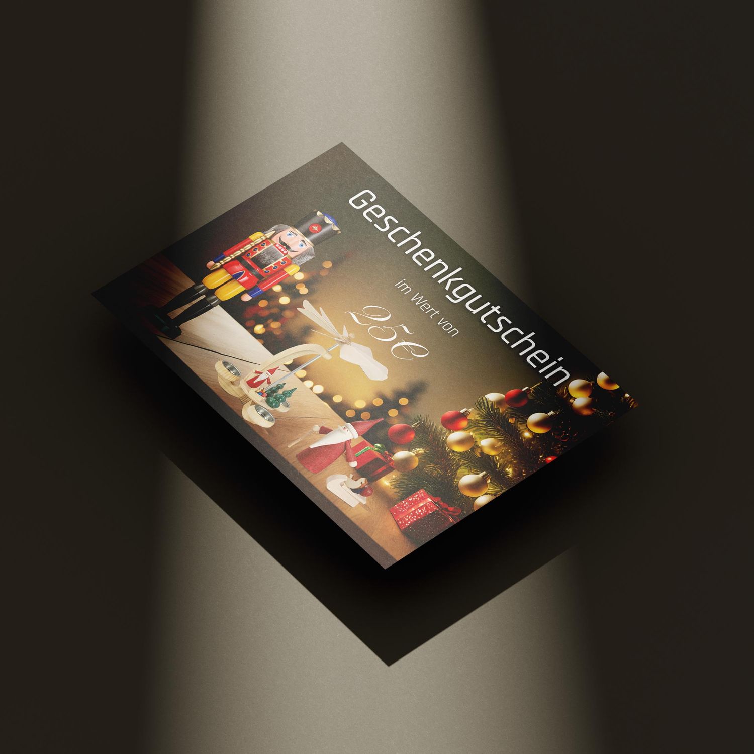 25 Euro Geschenkgutschein Gutschein zum herunterladen und ausdrucken ...