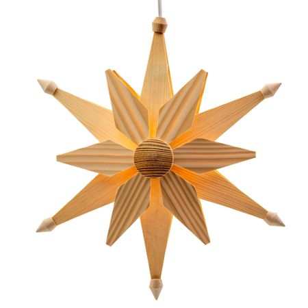 Eckert Weihnachtsstern natur  32 cm