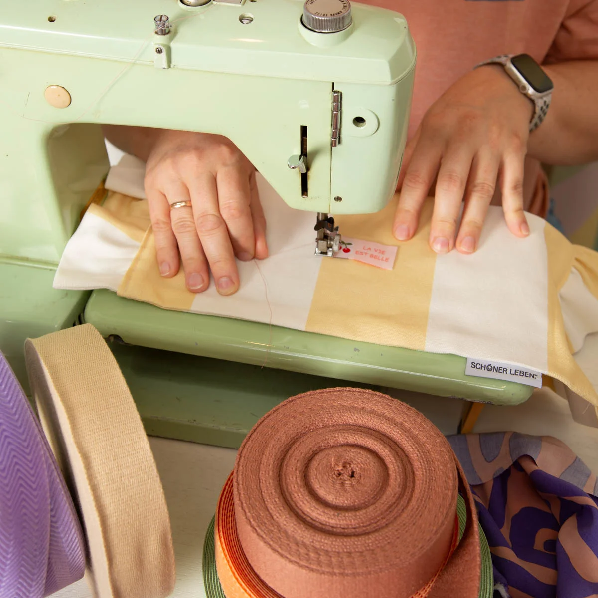 Outdoorstoffe nähen mit Haushaltsnähmaschine – SCHÖNER LEBEN Meterware für deine Projekte