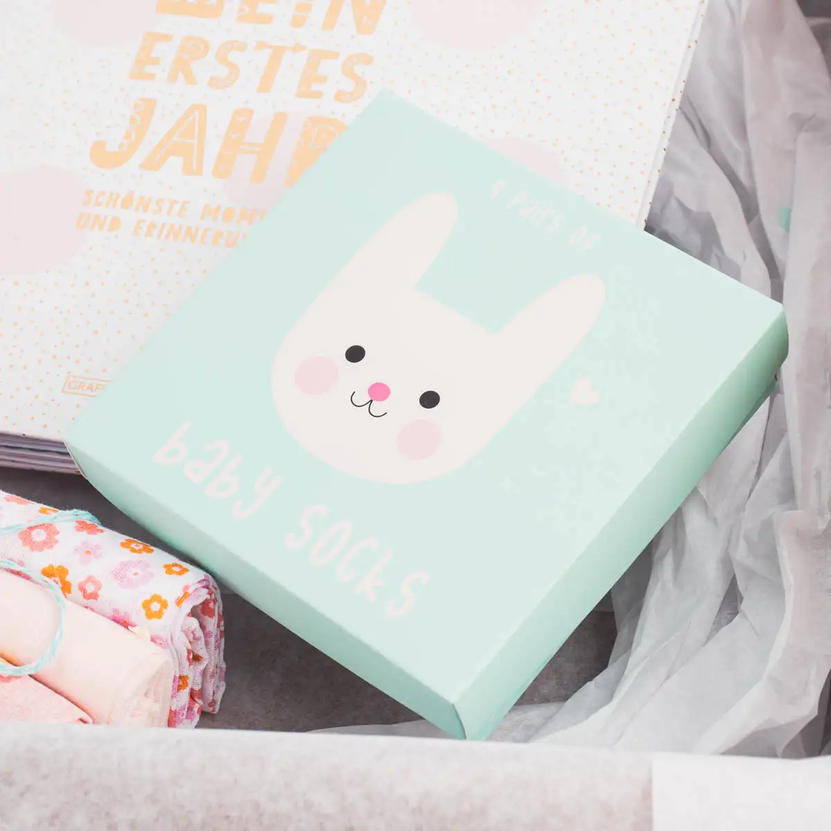 Geschenkbox mit Katze