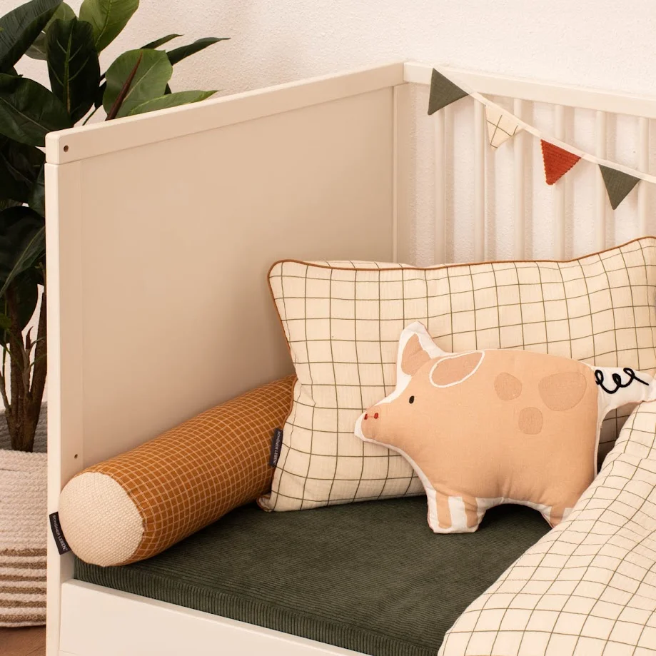 Kinderzimmerkissen in Form eines Schweins