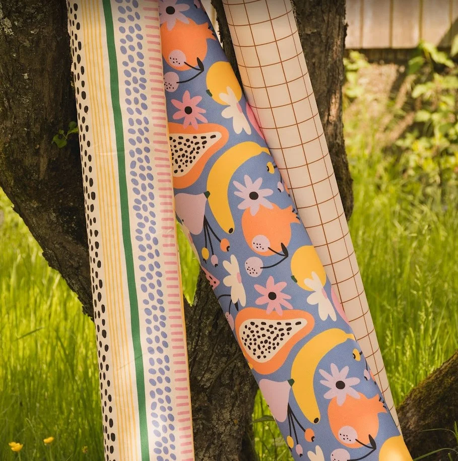 Dekostoff Meterware für Kissen auf Rollen