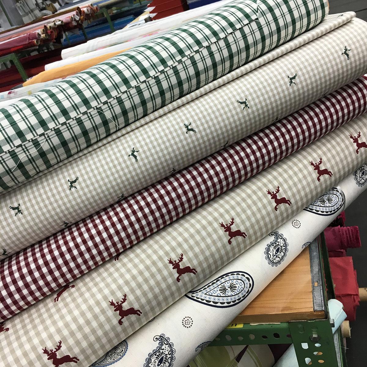 Landhausstoffe für Gardinen, Kissen und Tischläufer | Ceres Webshop