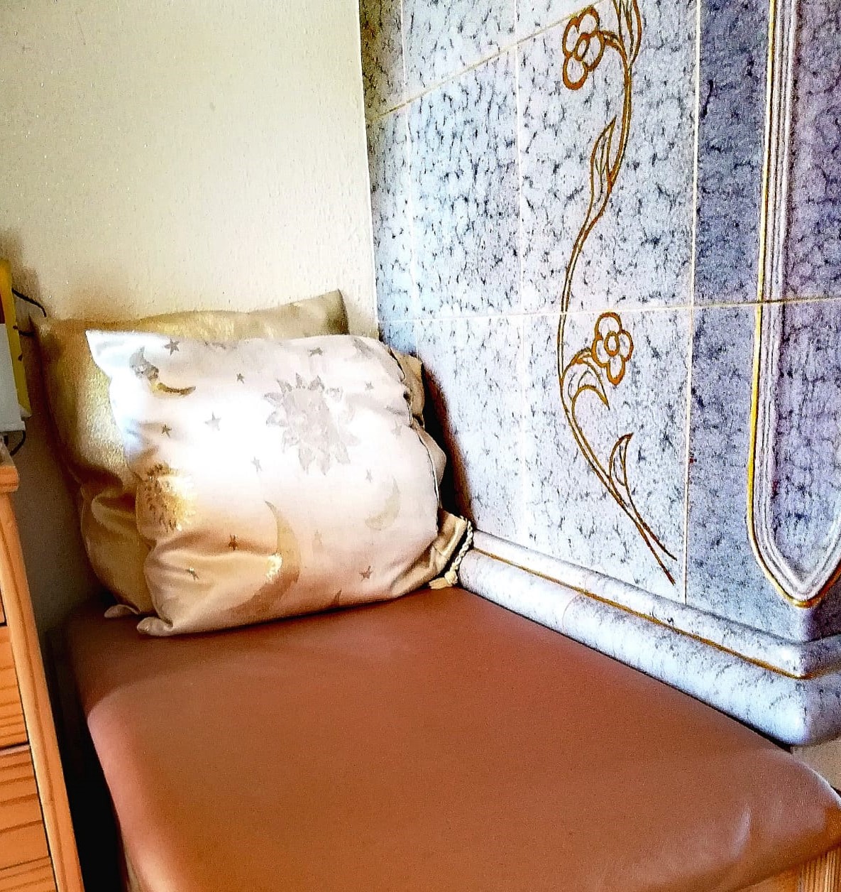 Bankauflage aus Kunstleder