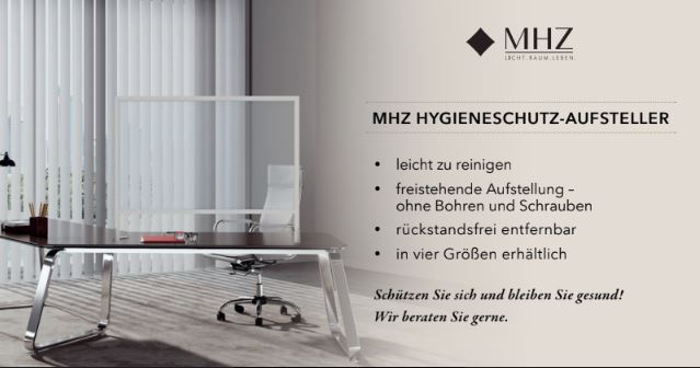 MHZ Hygieneschutzwand