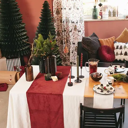 weihnachtliche Tischdeko