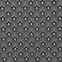 Deko-Jacquard Double-face Sterne 140cm grün-hellgrau
