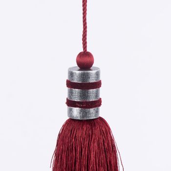 Hochwertige Vorhangkordel Raffhalter-Kordel 75cm in seidiger Optik mit