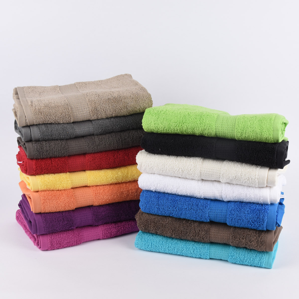 Qualitätsfrottee Handtuch 100% Baumwolle 500g/qm gelb