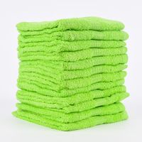 Gästehandtücher Paket] Baumwolle 12er einfarbig 100% 30x50cm Set 500g/qm Qualitätsfrottee