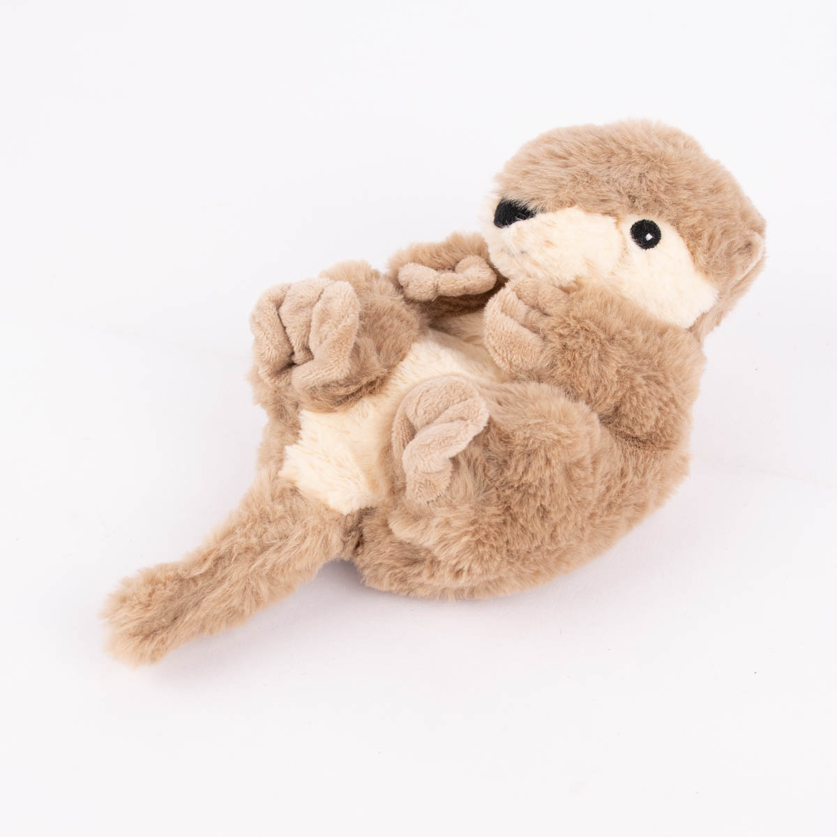 Warmies Mini 100% Hirse-Lavendelfüllung braun Otter Wärmestofftier beige schwarz