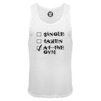 Single Taken At The Gym - Männer Deep Cut Tank Top Single Taken At The Gym - Männer Deep Cut Tank Top