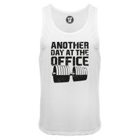 Another Day At The Office - Männer Deep Cut Tank Top Another Day At The Office - Männer Deep Cut Tank Top
