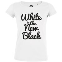 White is the New Black - Frauen T-Shirt White is the New Black - Frauen T-Shirt