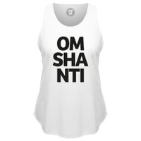 OM SHANTI - Loose Tank Top runder Bund OM SHANTI - Loose Tank Top runder Bund