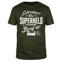 Schreiner Superheld - Männer T-Shirt Schreiner Superheld - Männer T-Shirt