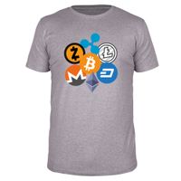 Crypto Logos - Männer T-Shirt Crypto Logos - Männer T-Shirt
