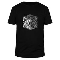 Crypto QR Code Box - Männer T-Shirt Crypto QR Code Box - Männer T-Shirt