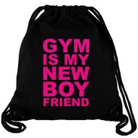 Gym is my new Boyfriend - Gym Bag Turnbeutel Gym is my new Boyfriend - Gym Bag Turnbeutel