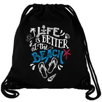 Life is better at the Beach - Gym Bag Turnbeutel Life is better at the Beach - Gym Bag Turnbeutel