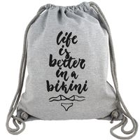 Life is better in a Bikini - Gym Bag Turnbeutel Life is better in a Bikini - Gym Bag Turnbeutel